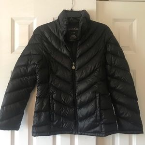 Calvin Klein packable puffer jacket